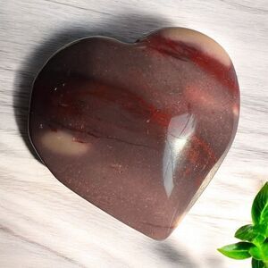 Mookaite‎ Jasper Crystal Heart (#3)